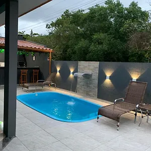 Casa De Temporada No Sul Da Ilha Com Piscina Casa de Férias
